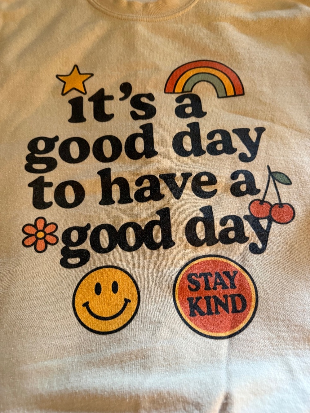 Positive sweatshirt for nurses, teachers